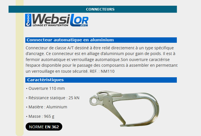 Informations technique de NM24N