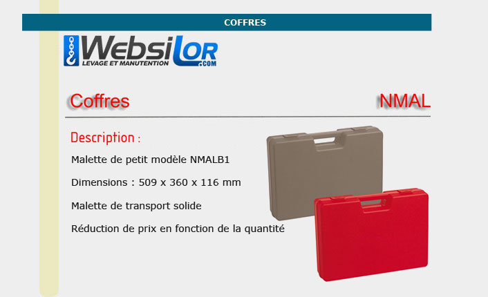Informations technique de NMALB4