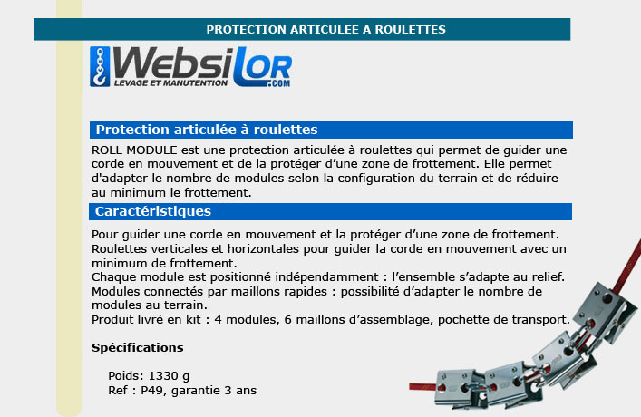 Informations technique de P49