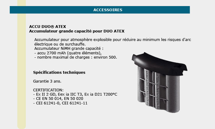 Informations technique de E61100 2