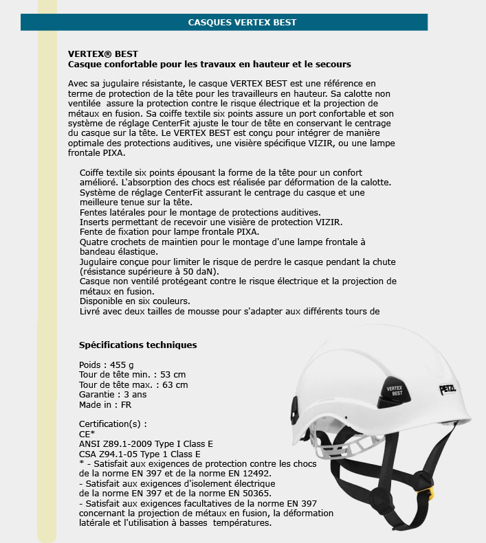 Informations technique de A16 W1