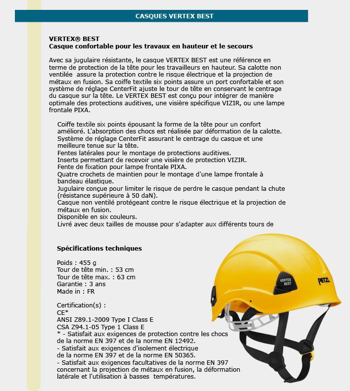 Informations technique de A16 Y1